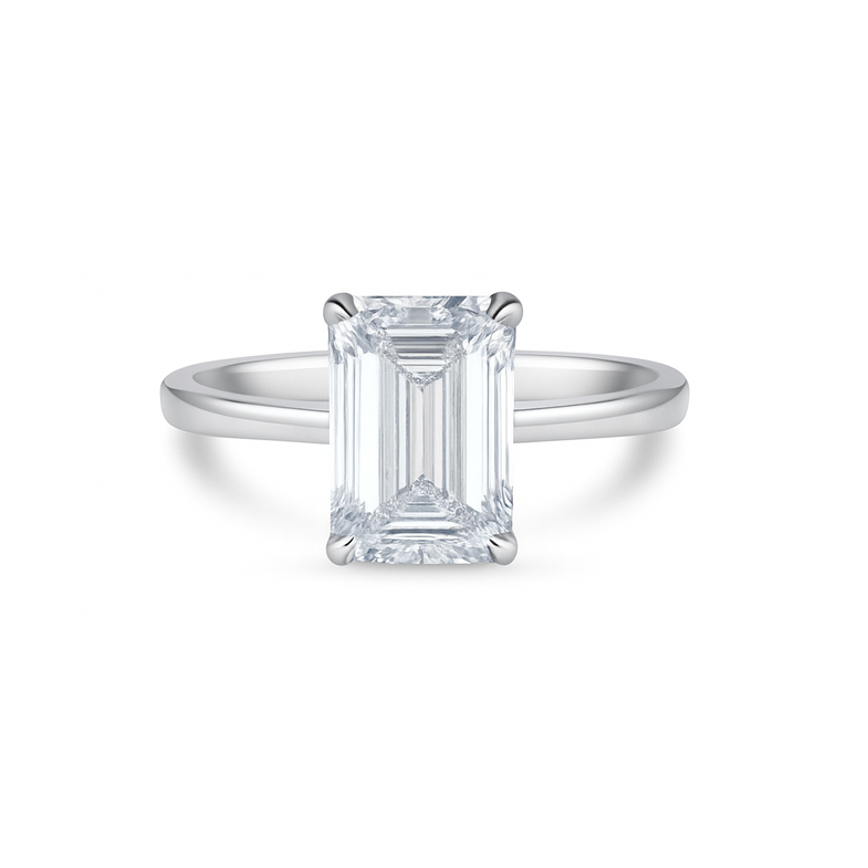 EMERALD ENGAGEMENT RING