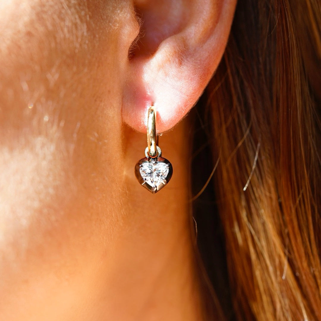 BIANCA HEART EARRINGS