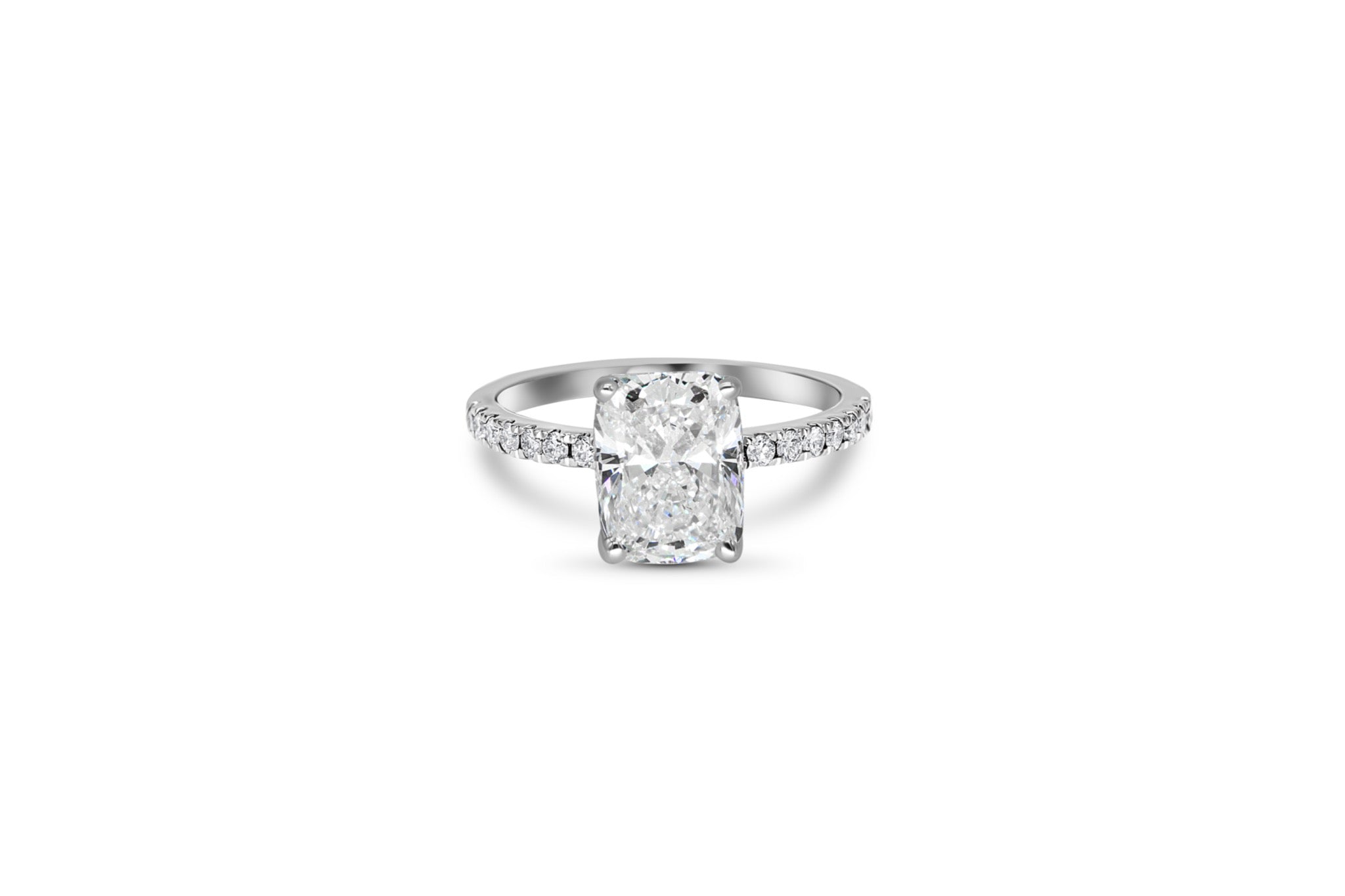 RADIANT PAVÈ ENGAGEMENT RING