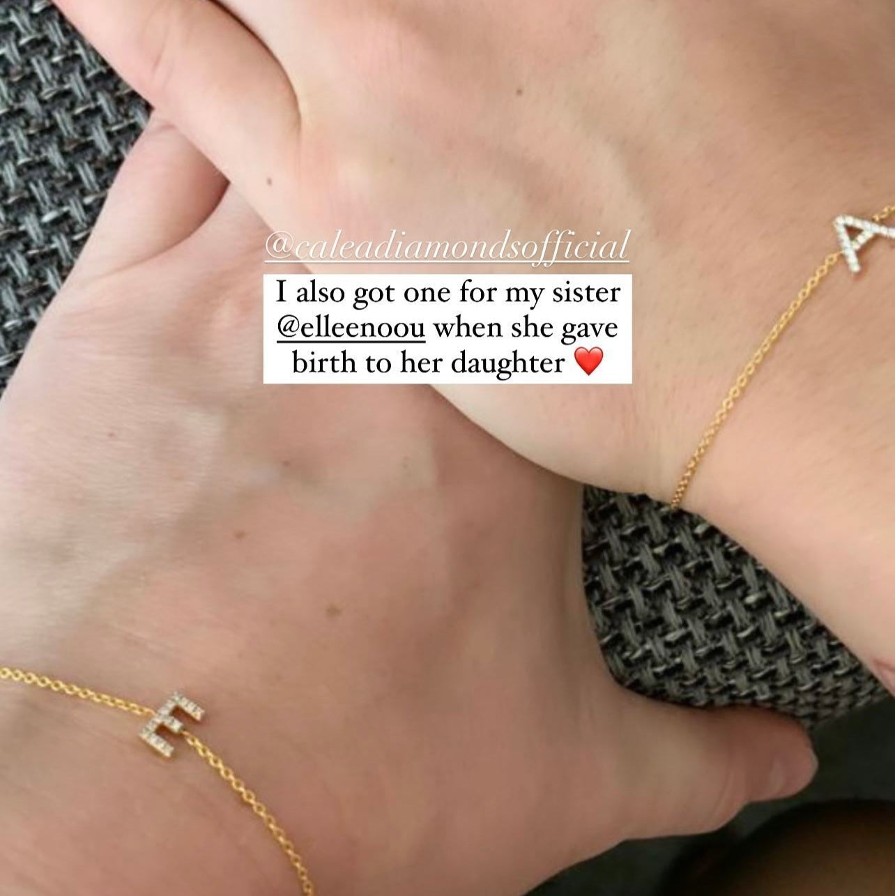 SINGLE INITIAL BRACELET
