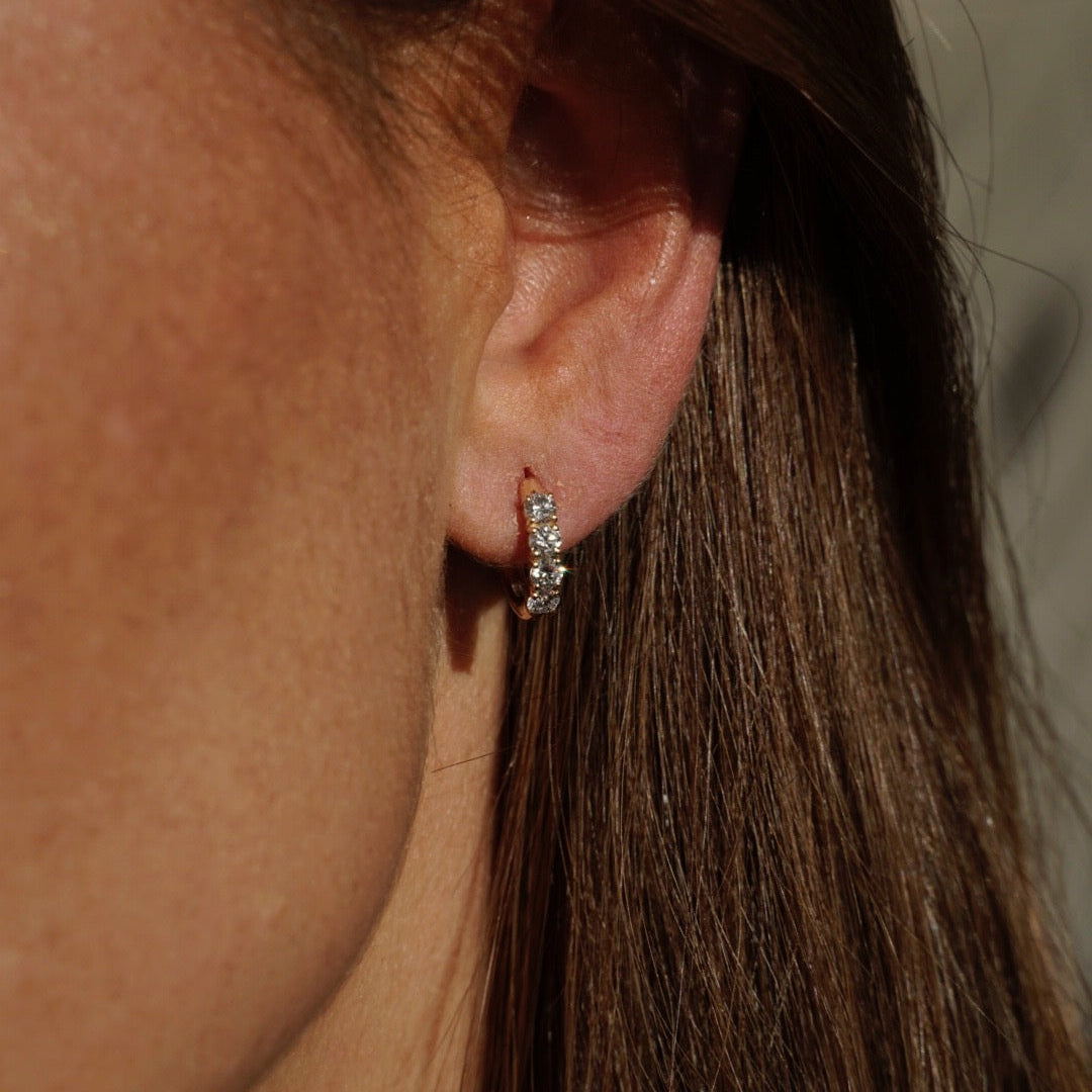 FAYE PETIT HOOP EARRINGS