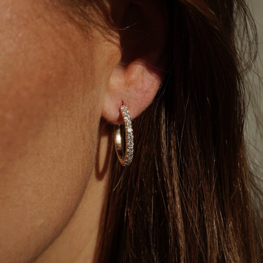 FAYE MAXI HOOP EARRINGS