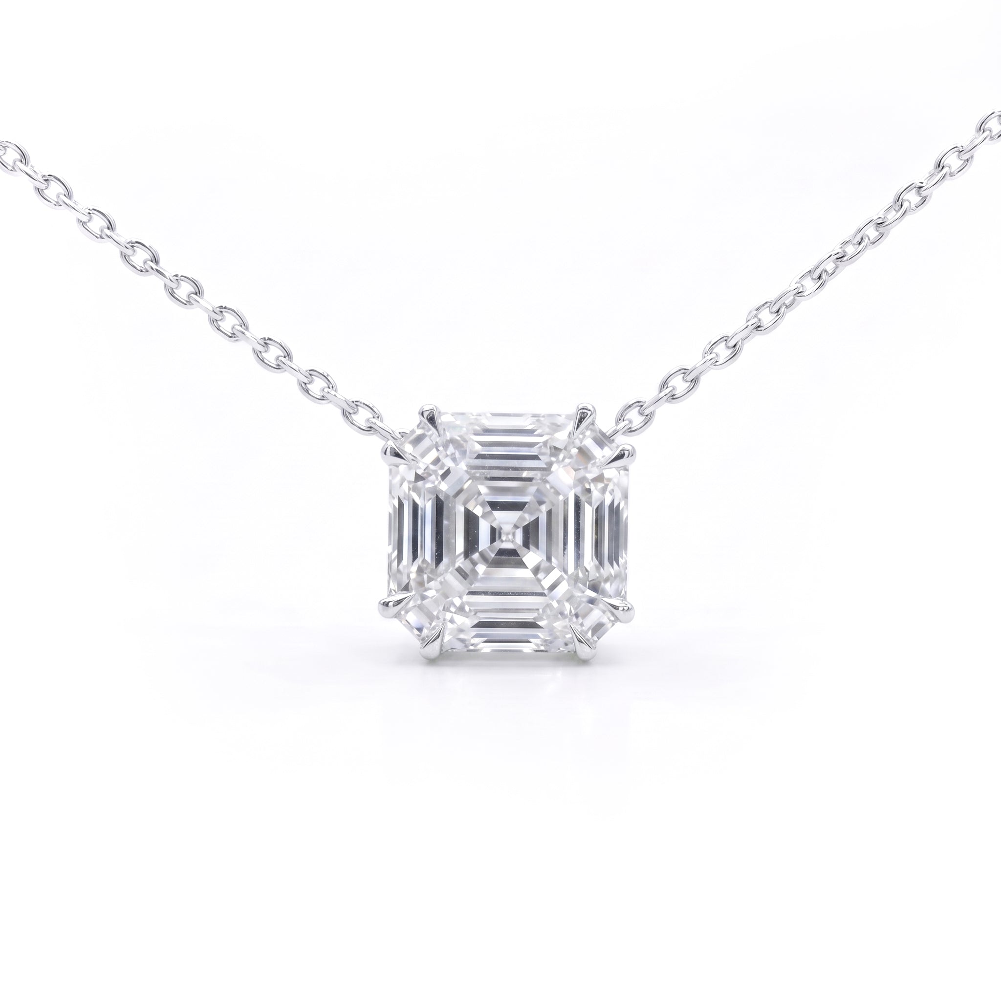 ASSCHER PUZZLE NECKLACE