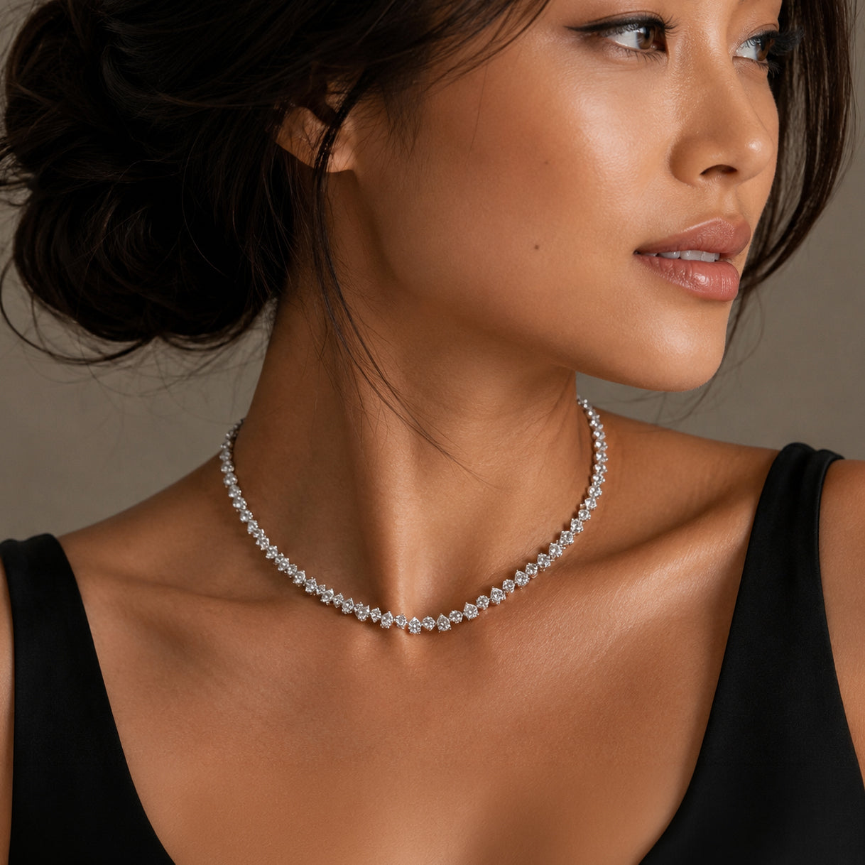 AVAs Choice Tennis necklace