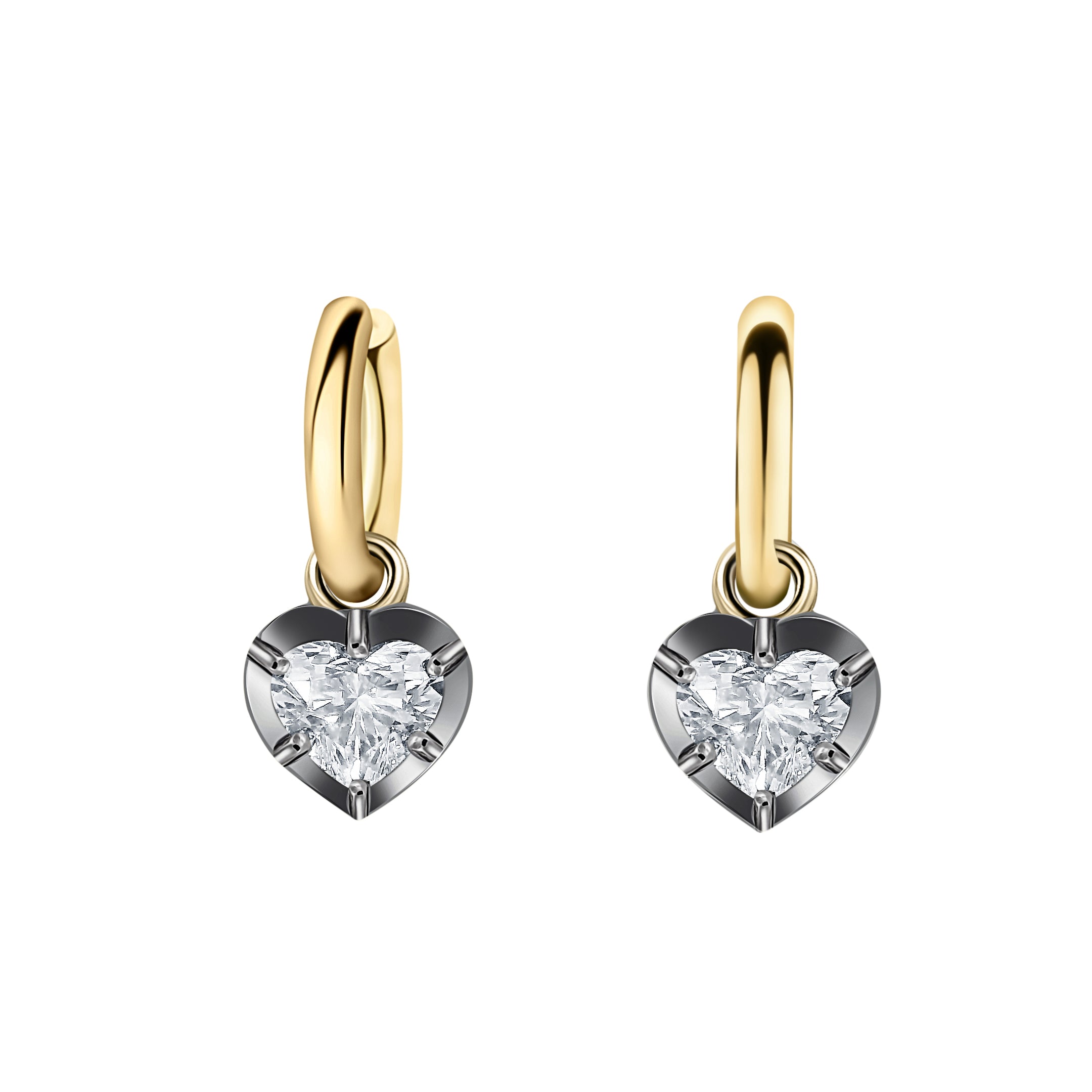BIANCA HEART EARRINGS