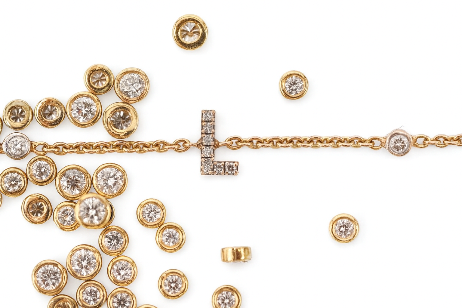 SINGLE INITIAL BRACELET