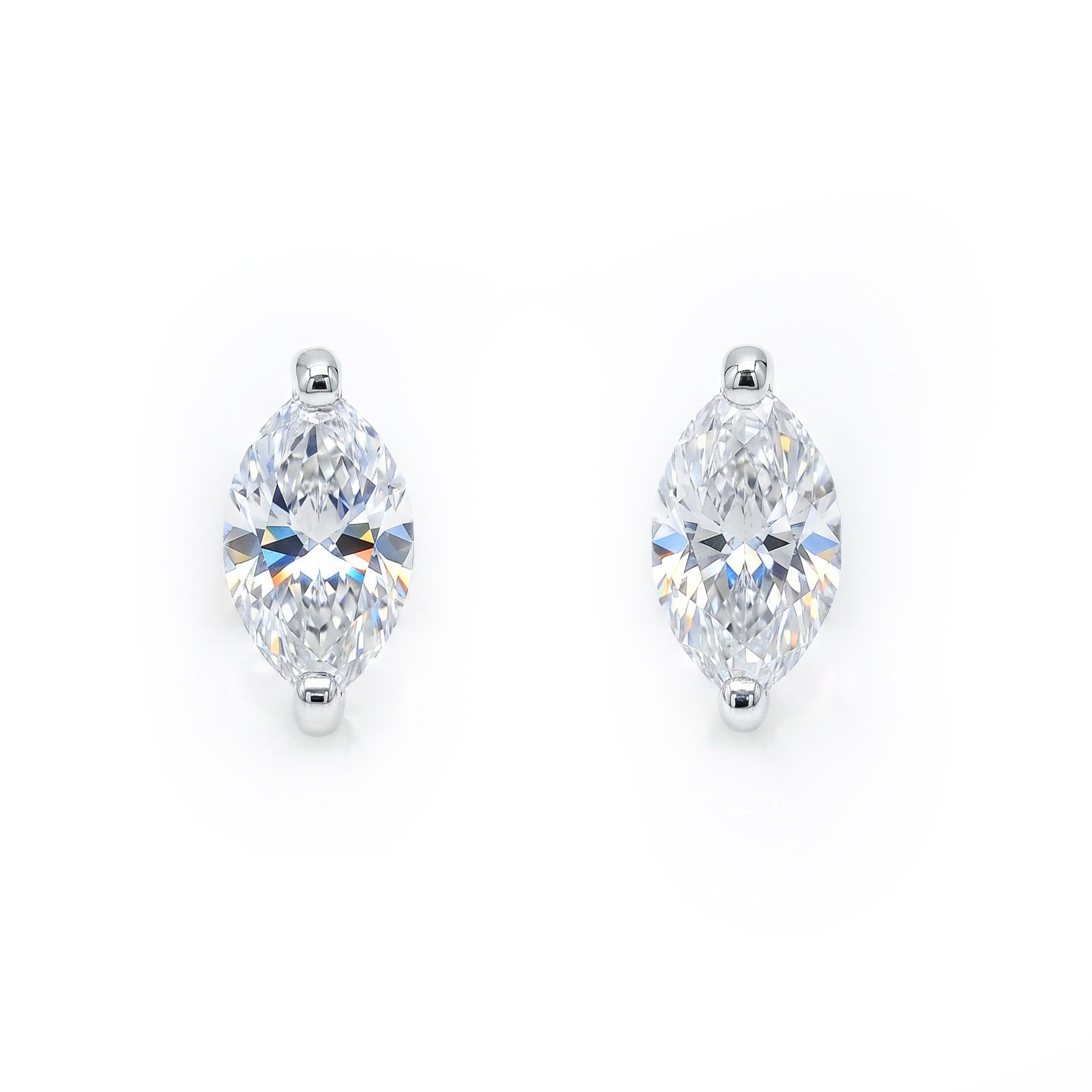 MARQUISE STUD EARRINGS
