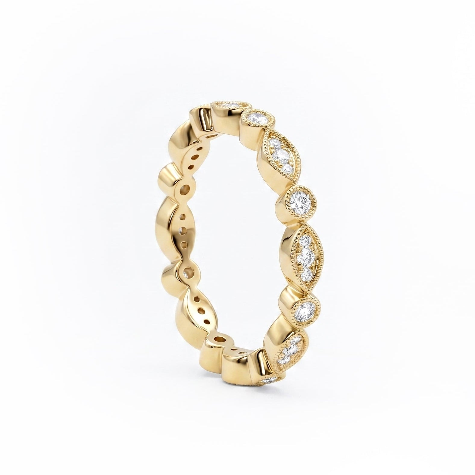 MARQUISE & ROUND RING