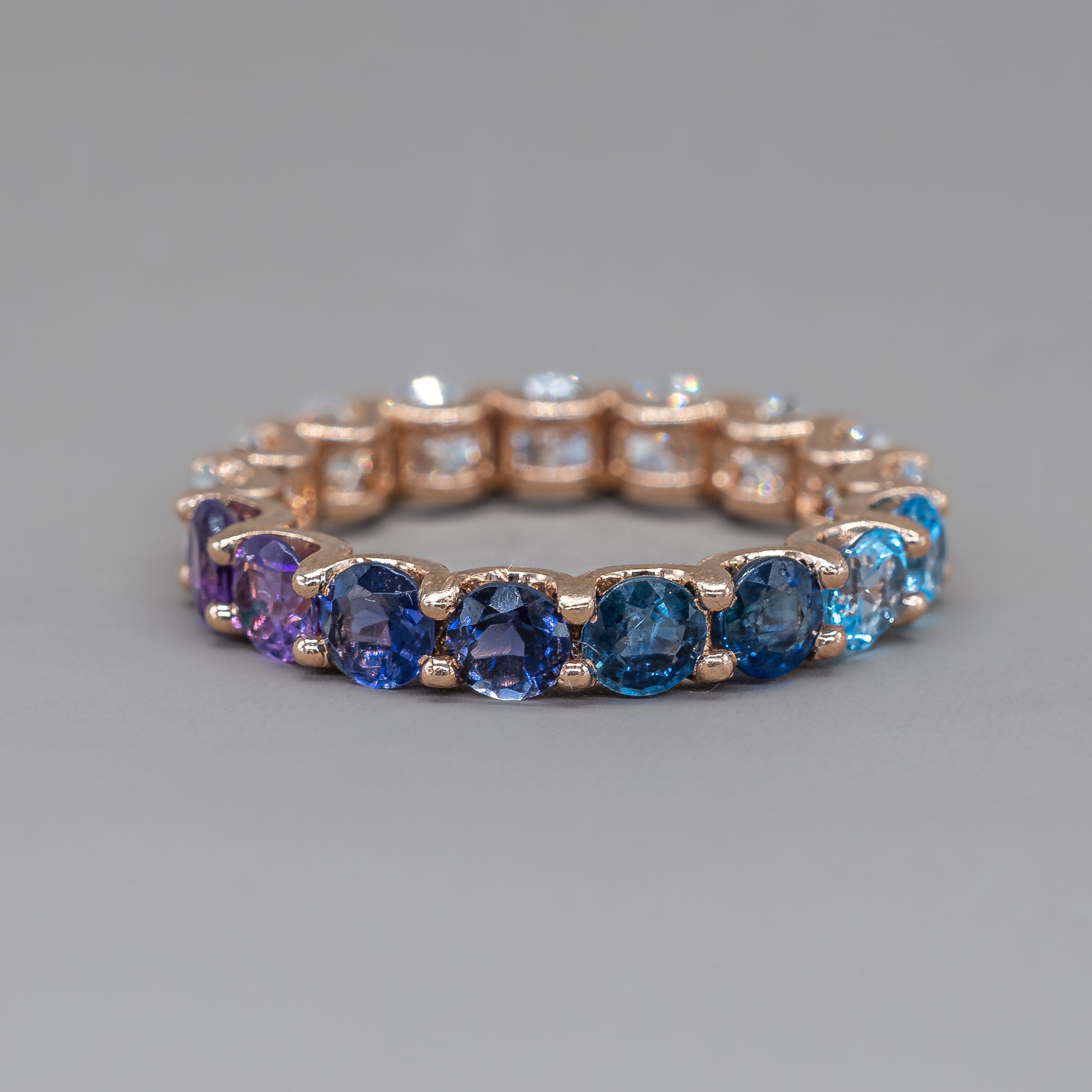 UNDECIDED OCEAN ETERNITY RING