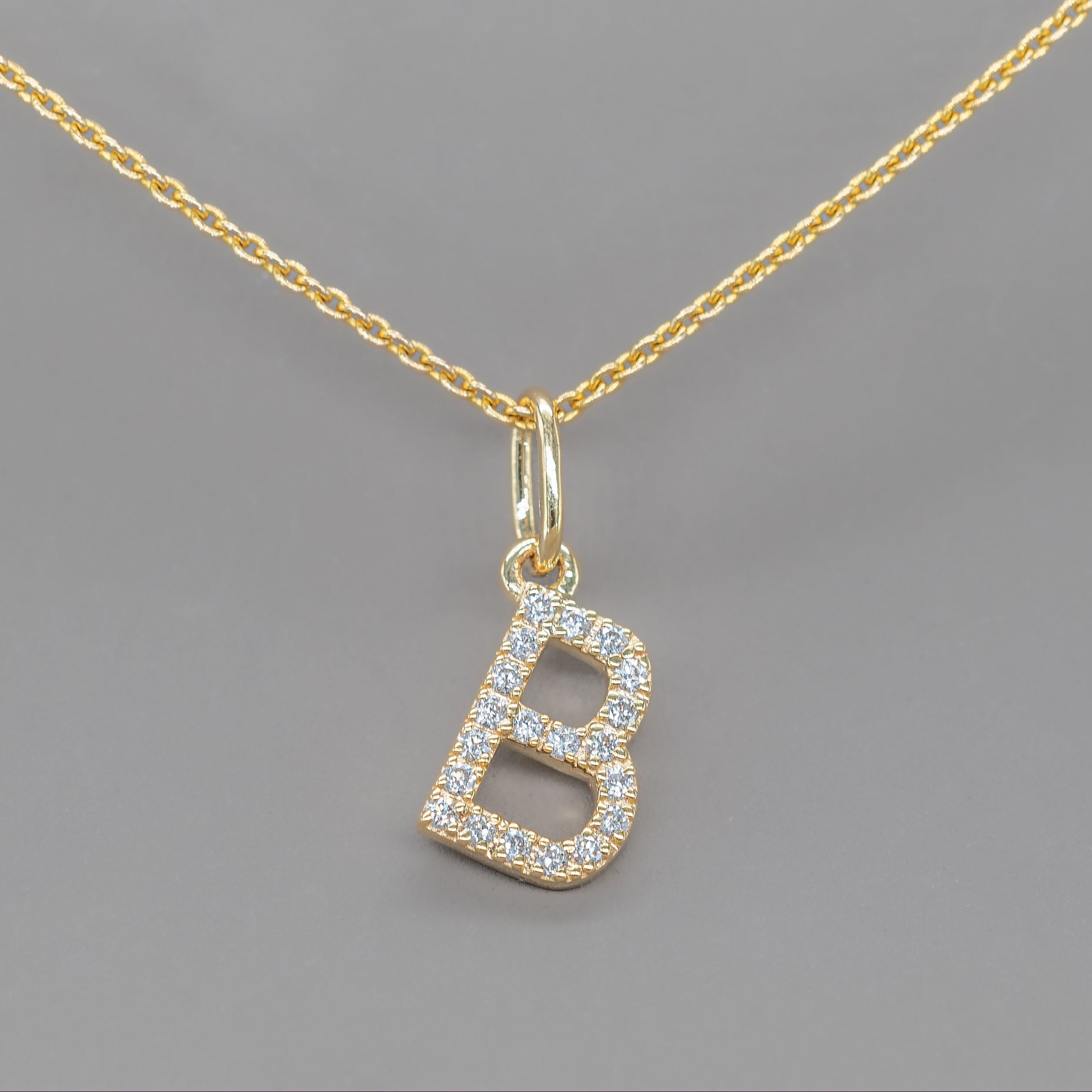 LETTER CHARM FOR NECKLACE