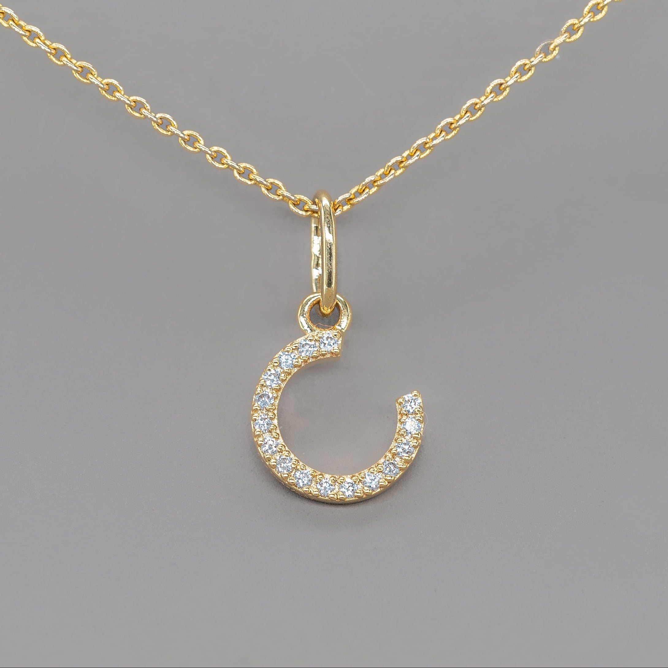 LETTER CHARM FOR NECKLACE