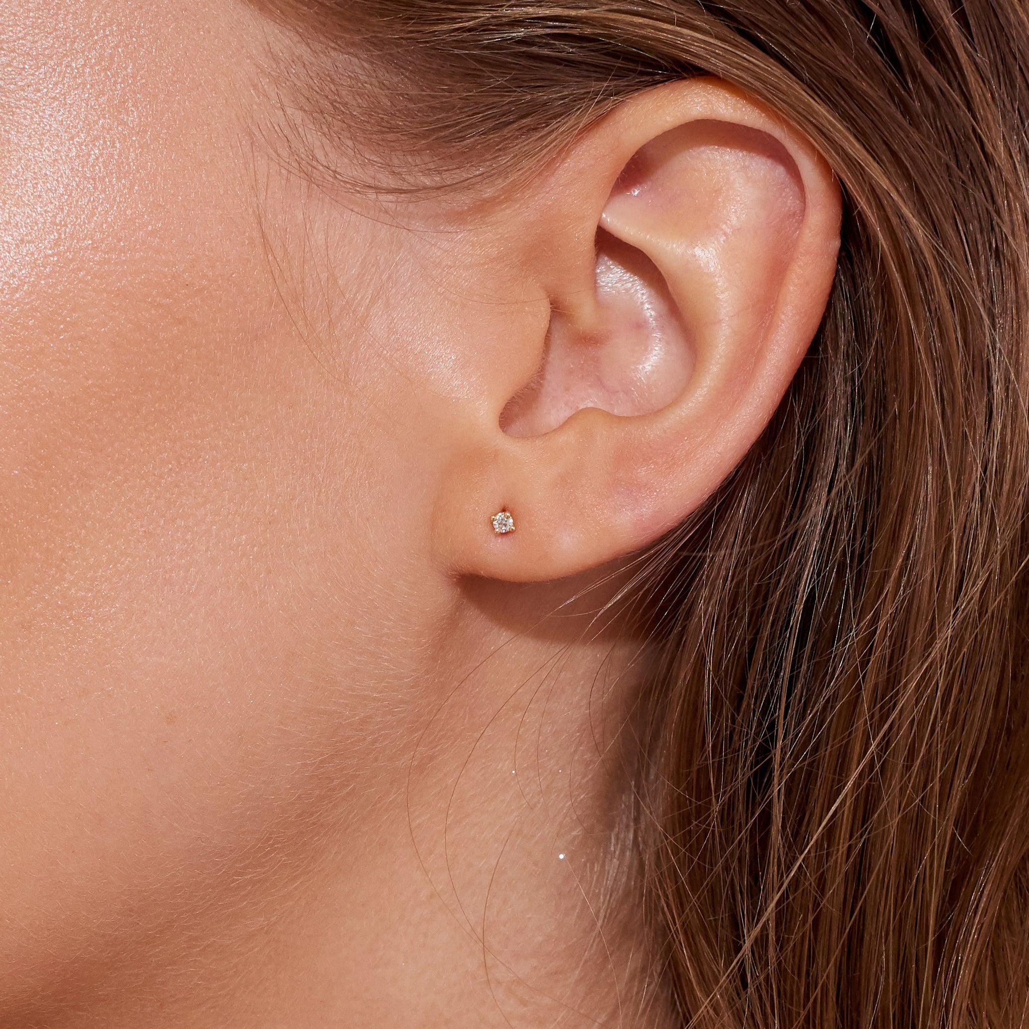 STUD PIERCING 0,1 CT