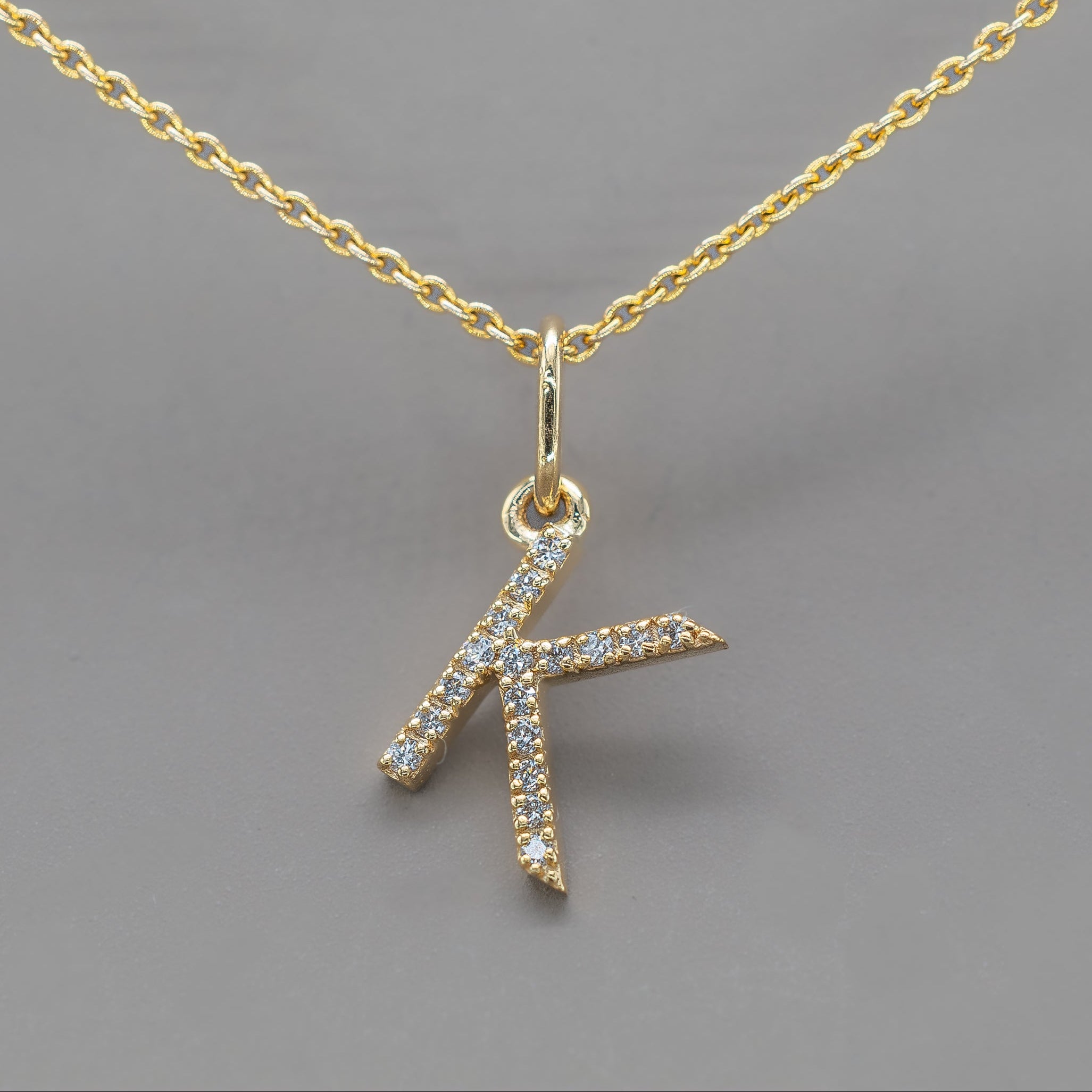 LETTER CHARM FOR NECKLACE