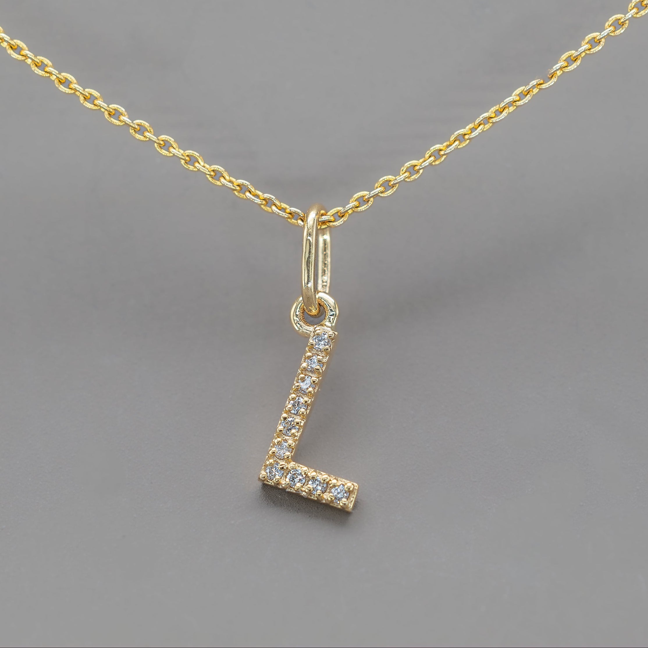 LETTER CHARM FOR NECKLACE
