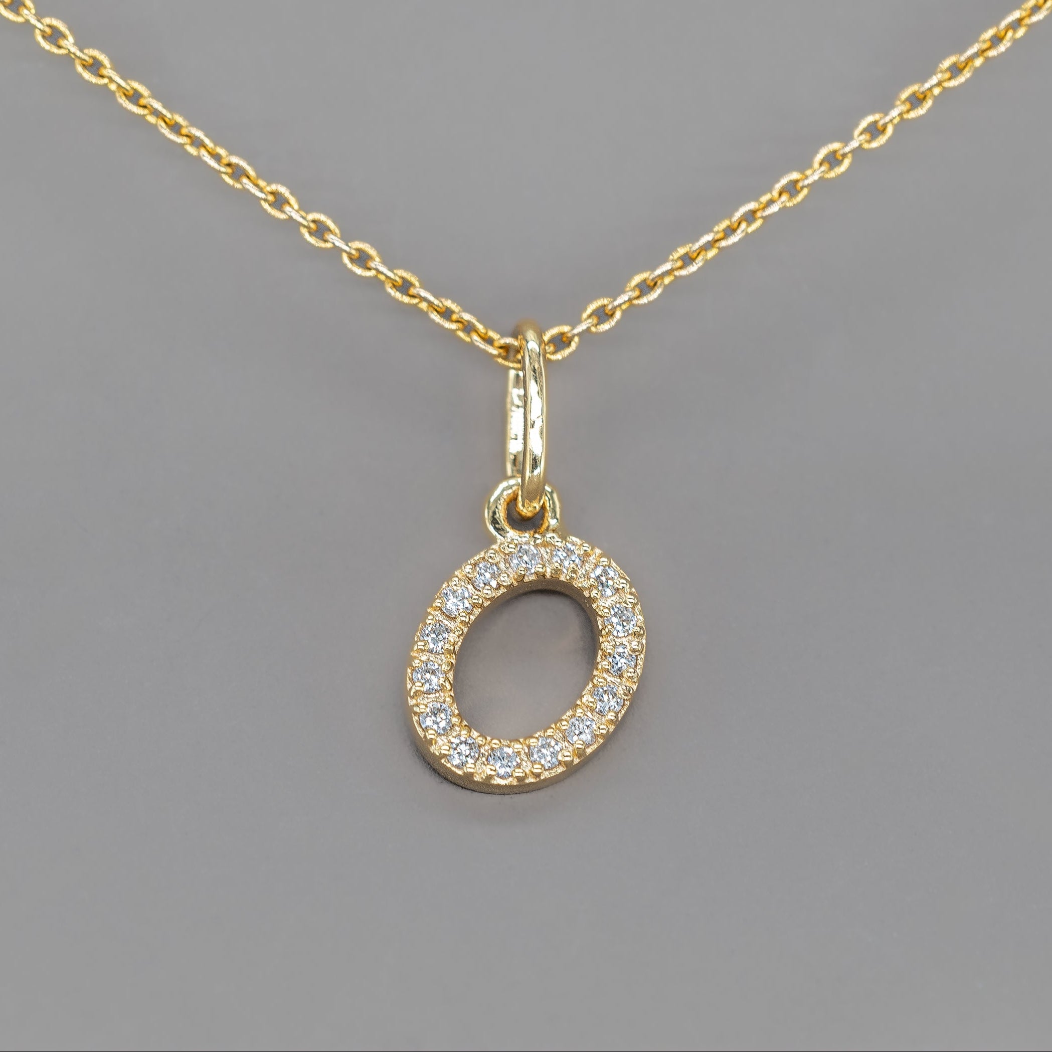 LETTER CHARM FOR NECKLACE