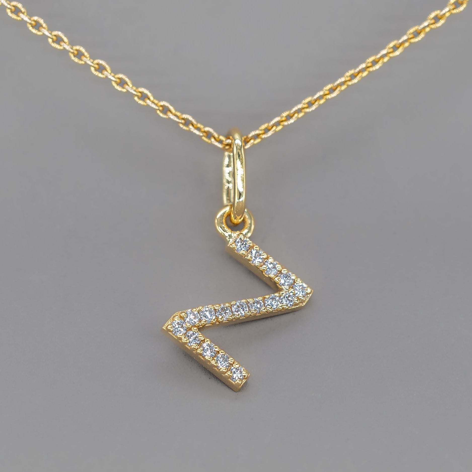 LETTER CHARM FOR NECKLACE