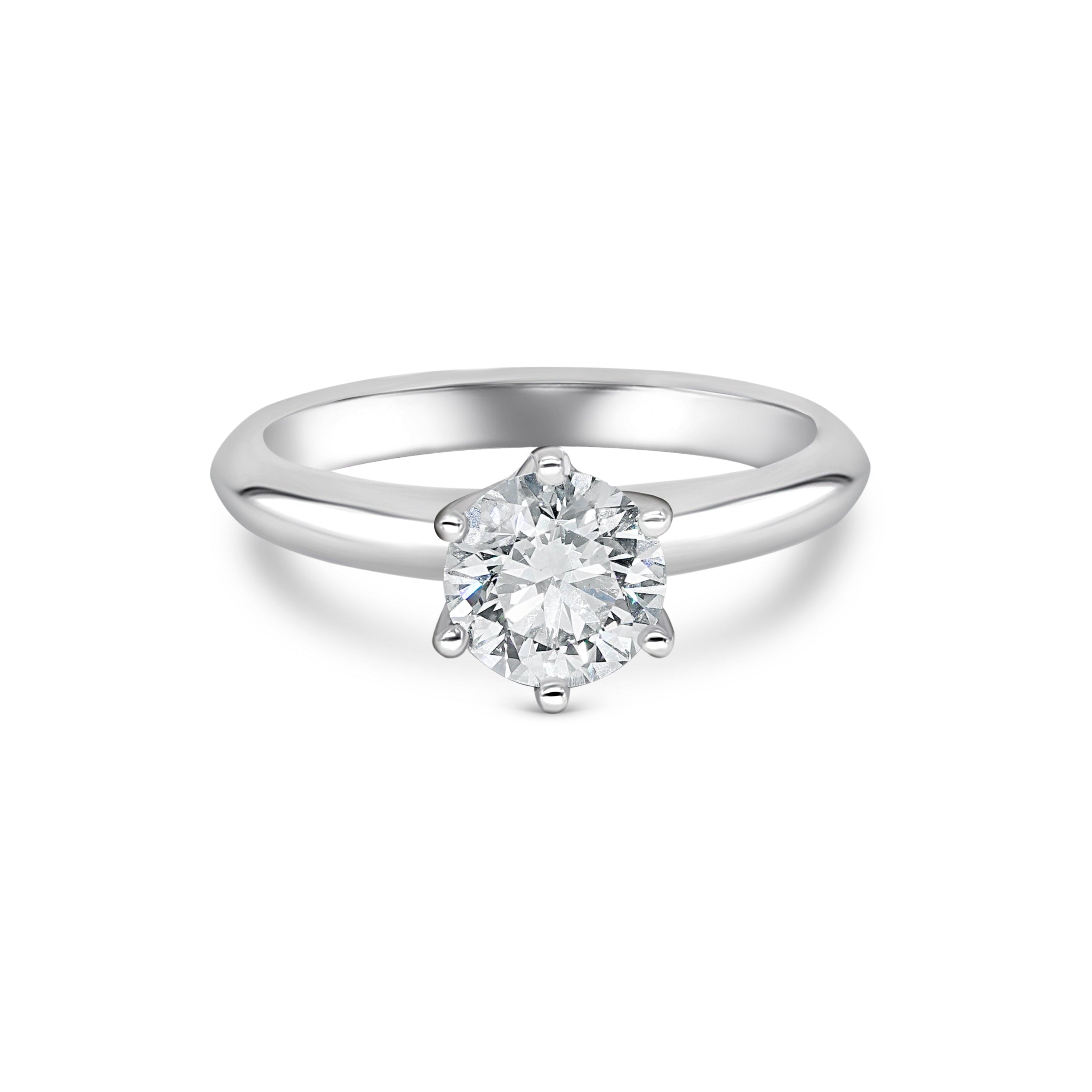 ROUND ENGAGEMENT RING
