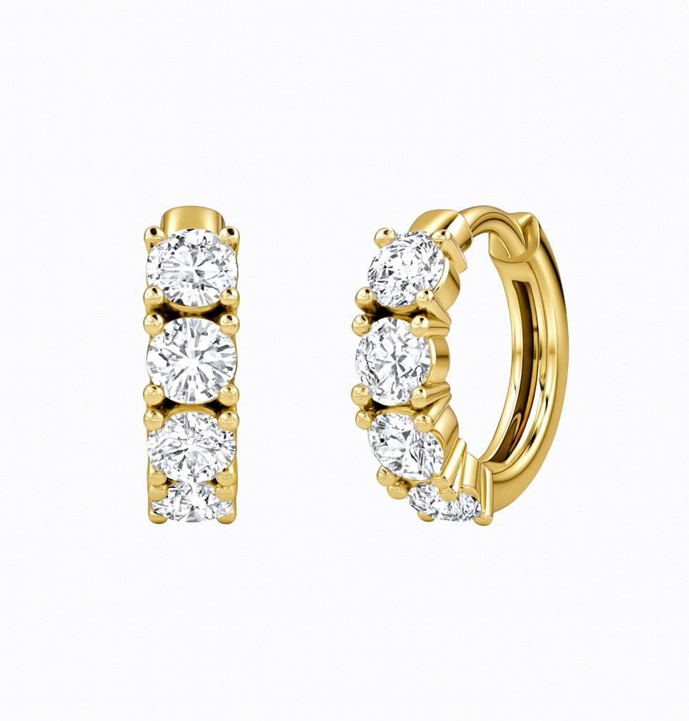 FAYE PETIT HOOP EARRINGS