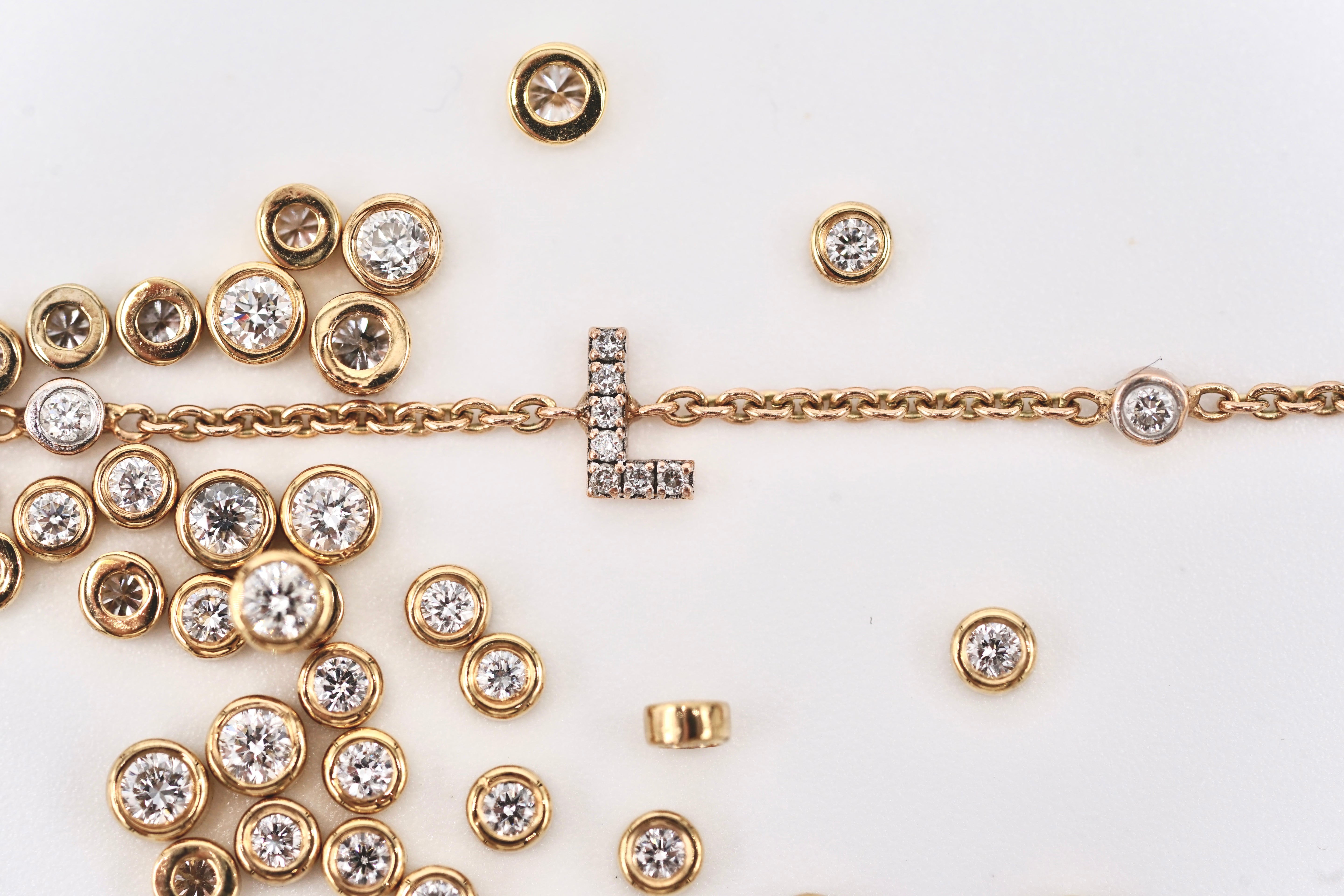 SINGLE INITIAL BRACELET