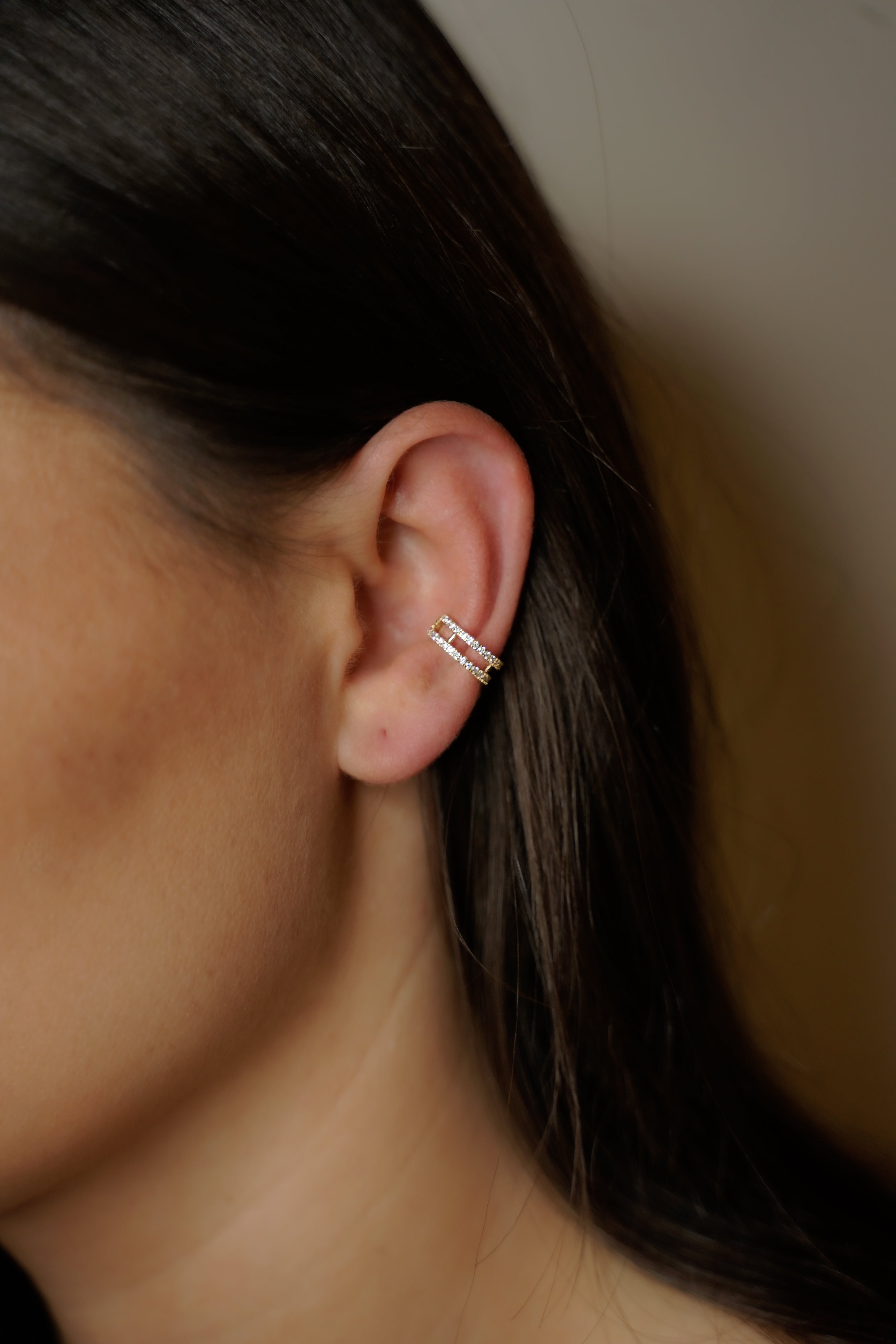 EARCUFF DOUBLE ROW