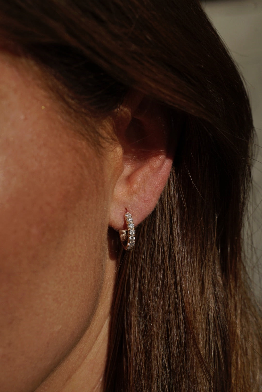 FAYE MIDI HOOP EARRINGS
