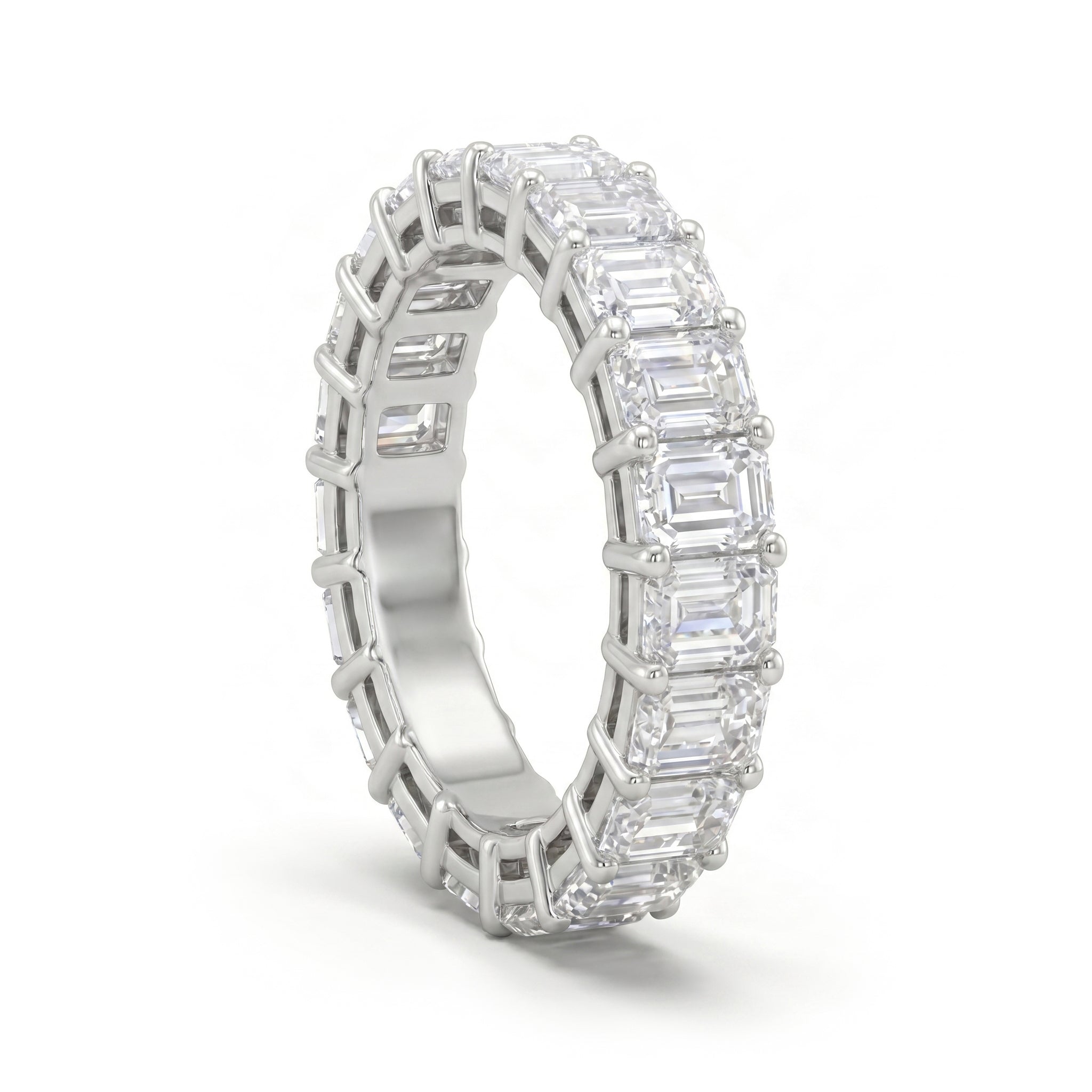 EMERALD ETERNITY RING