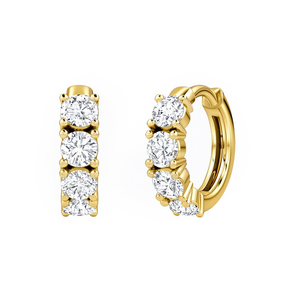 FAYE PETIT HOOP EARRINGS