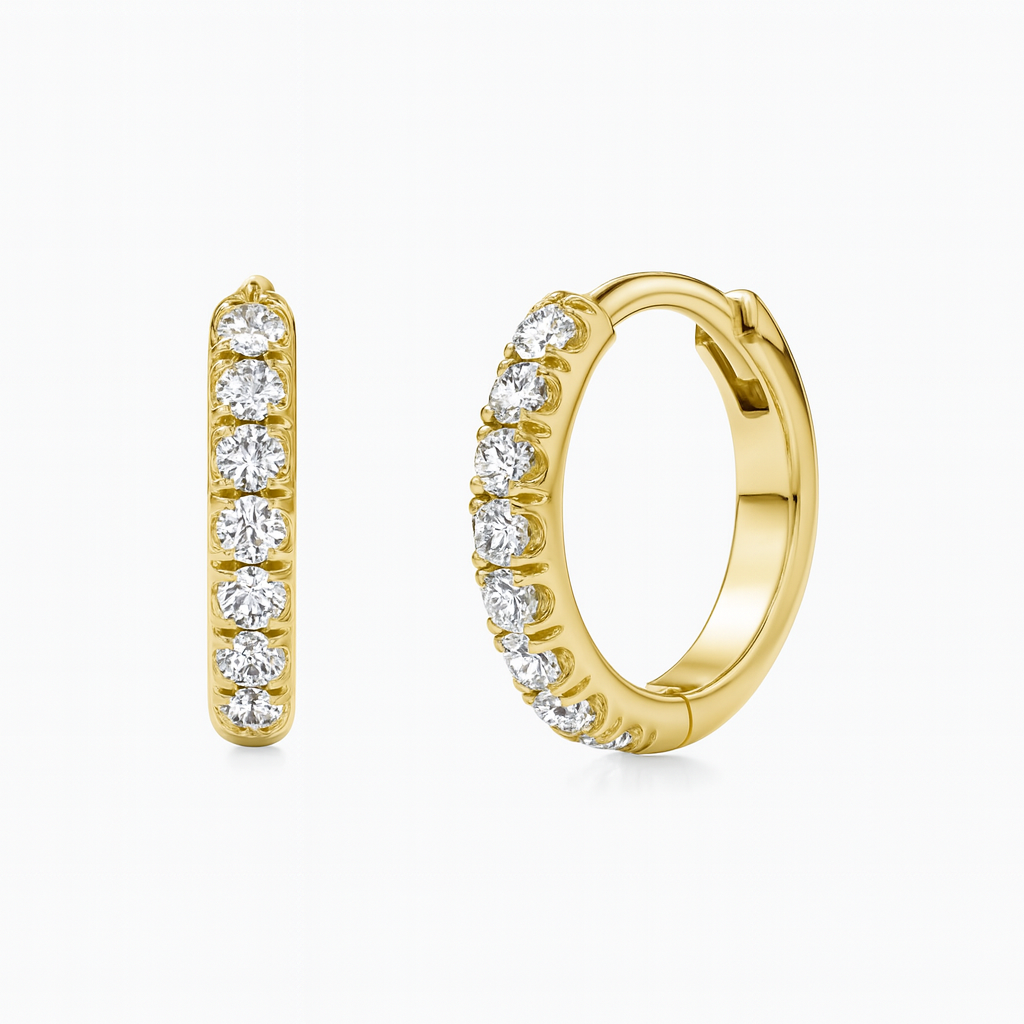 FAYE MIDI HOOP EARRINGS
