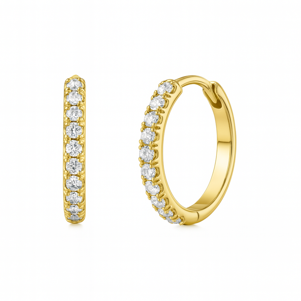 FAYE MAXI HOOP EARRINGS