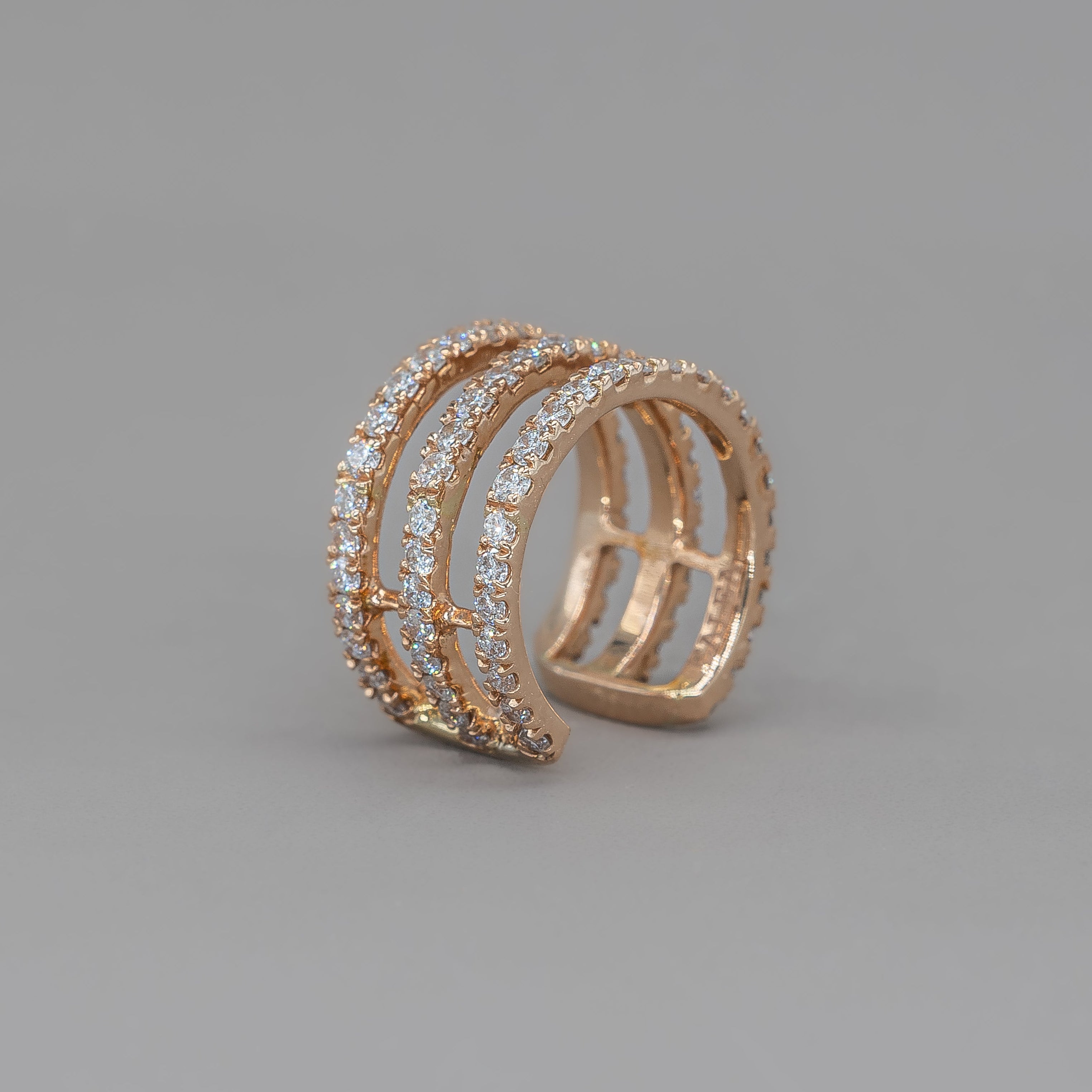 EARCUFF TRIPLE ROW