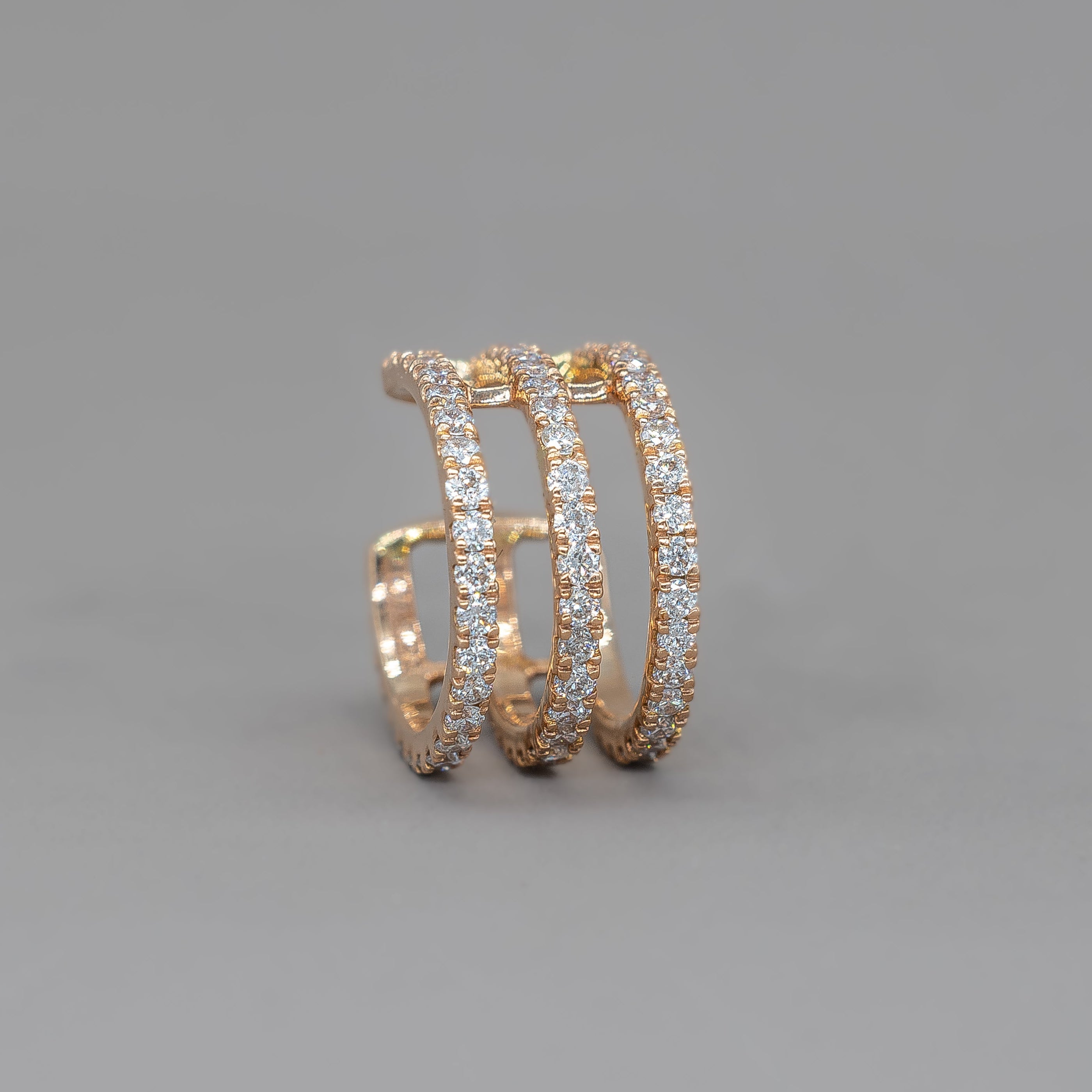 EARCUFF TRIPLE ROW