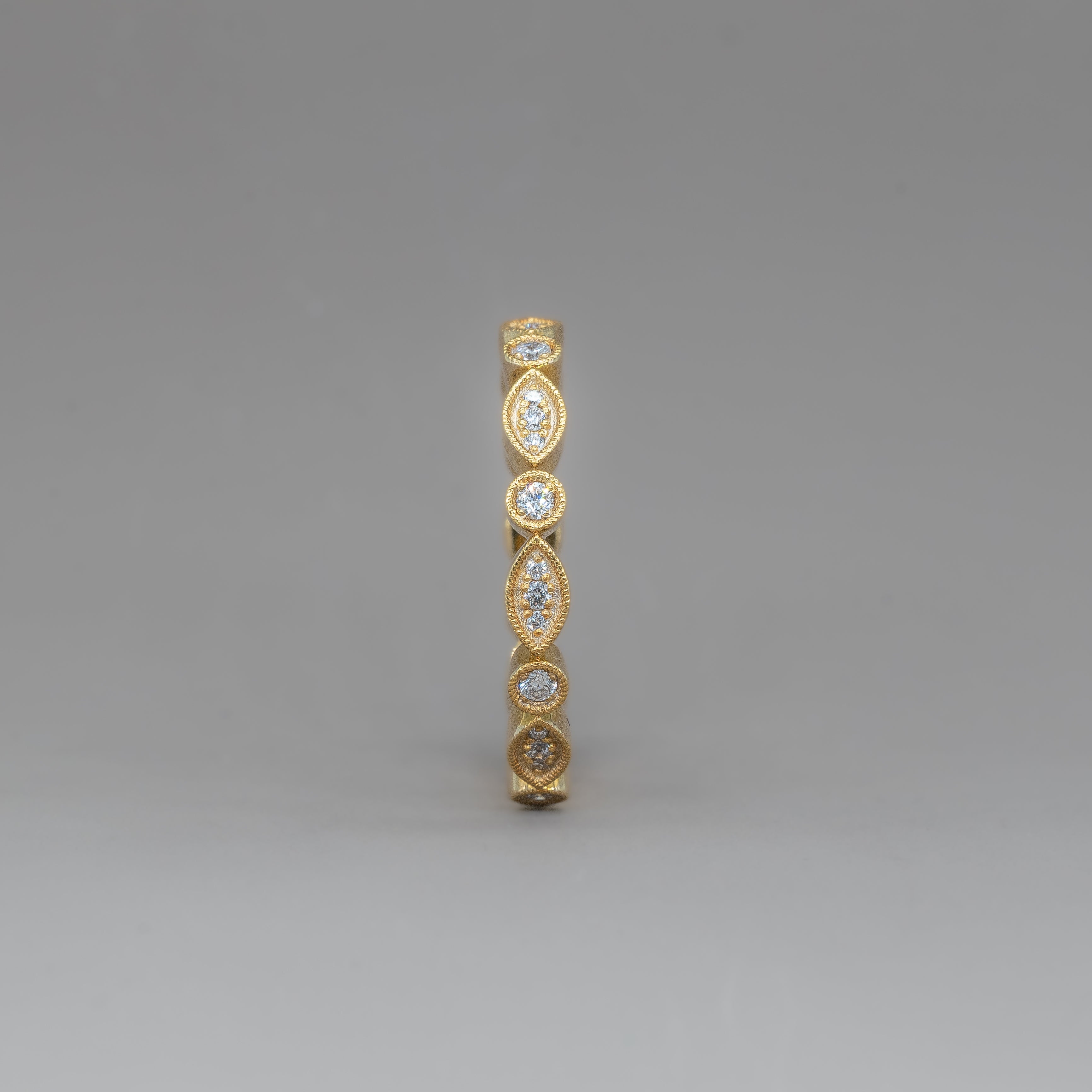 MARQUISE & ROUND RING