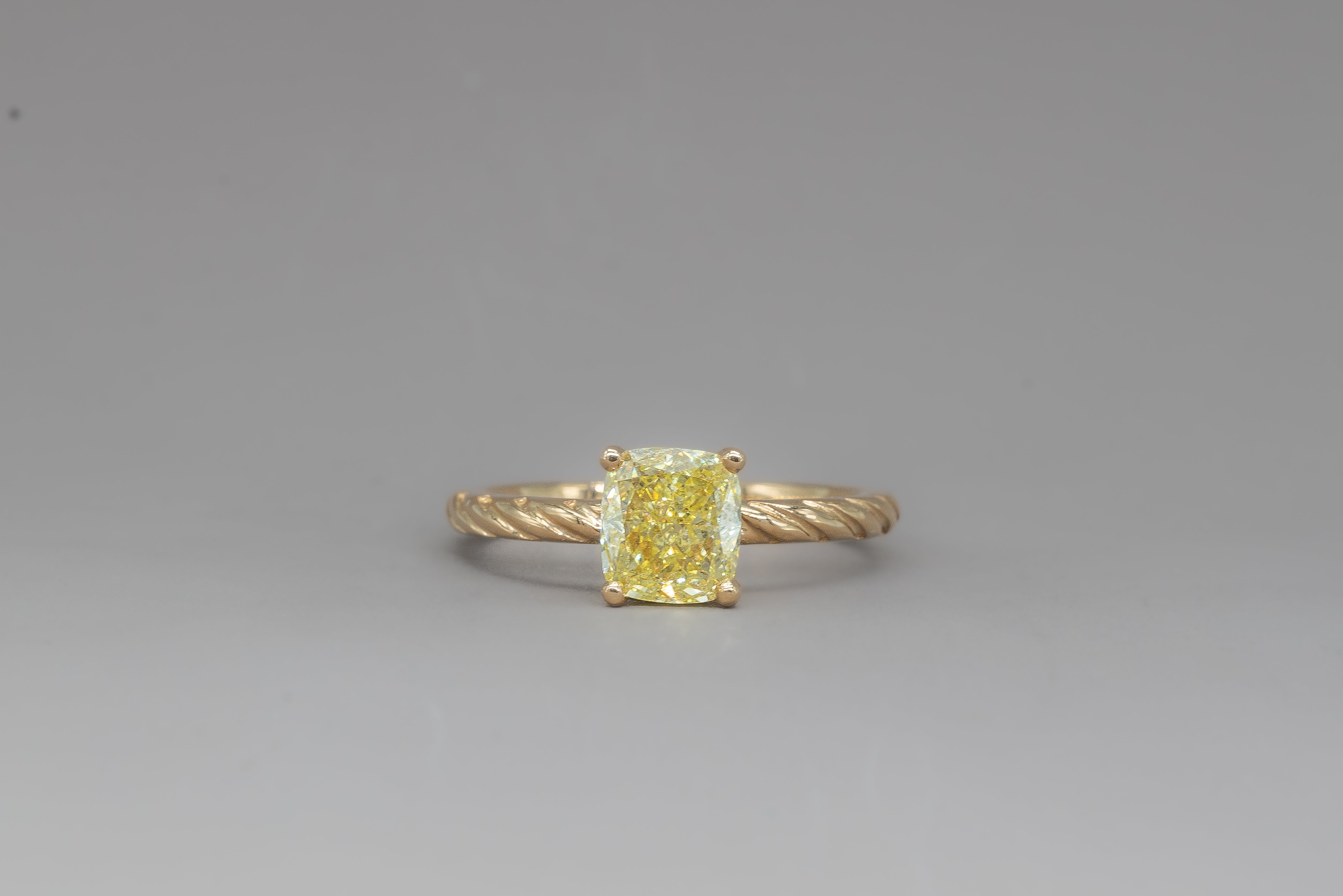 YELLOW DIAMOND RING