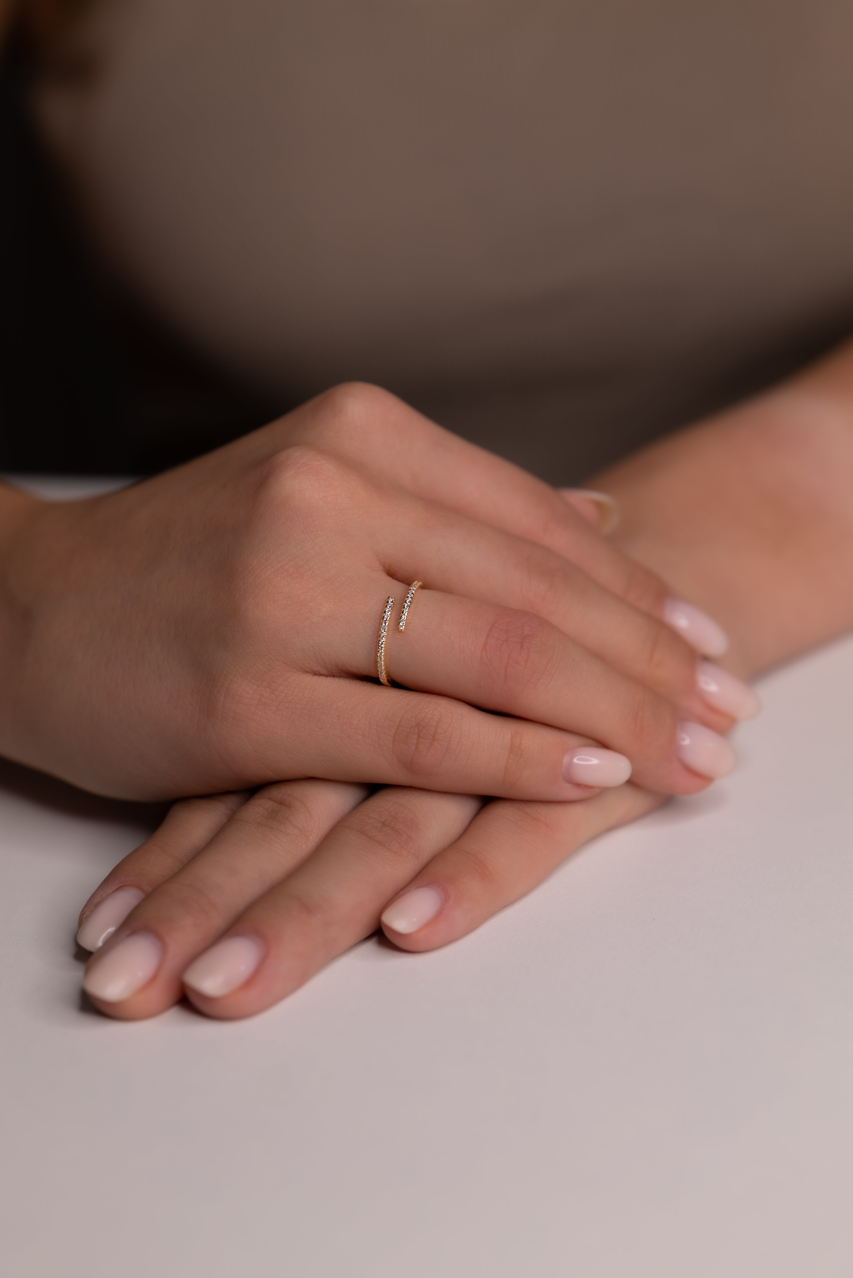 18 Karat Yellow Gold Round Ring 0.65 carat Diamond – Ethical Elegance