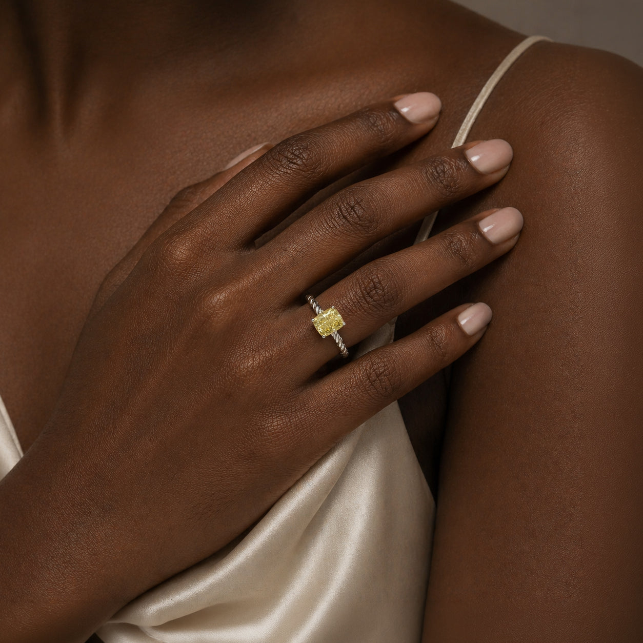YELLOW DIAMOND RING