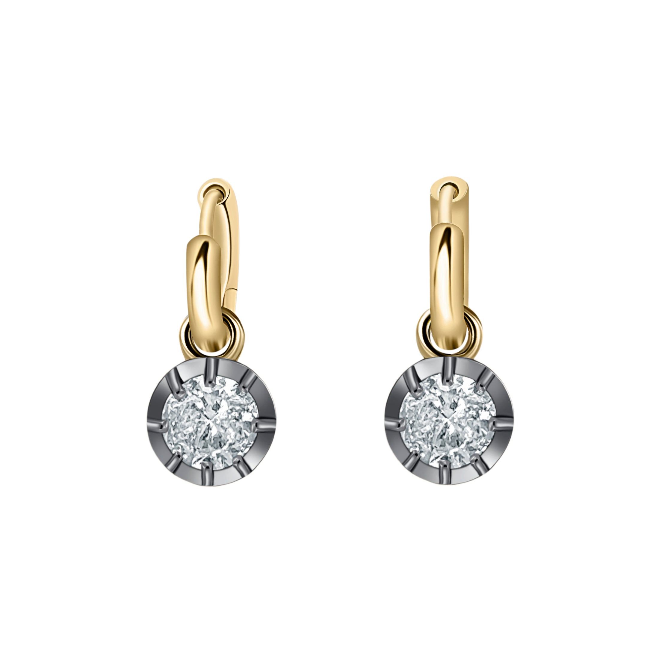BIANCA ROUND EARRINGS