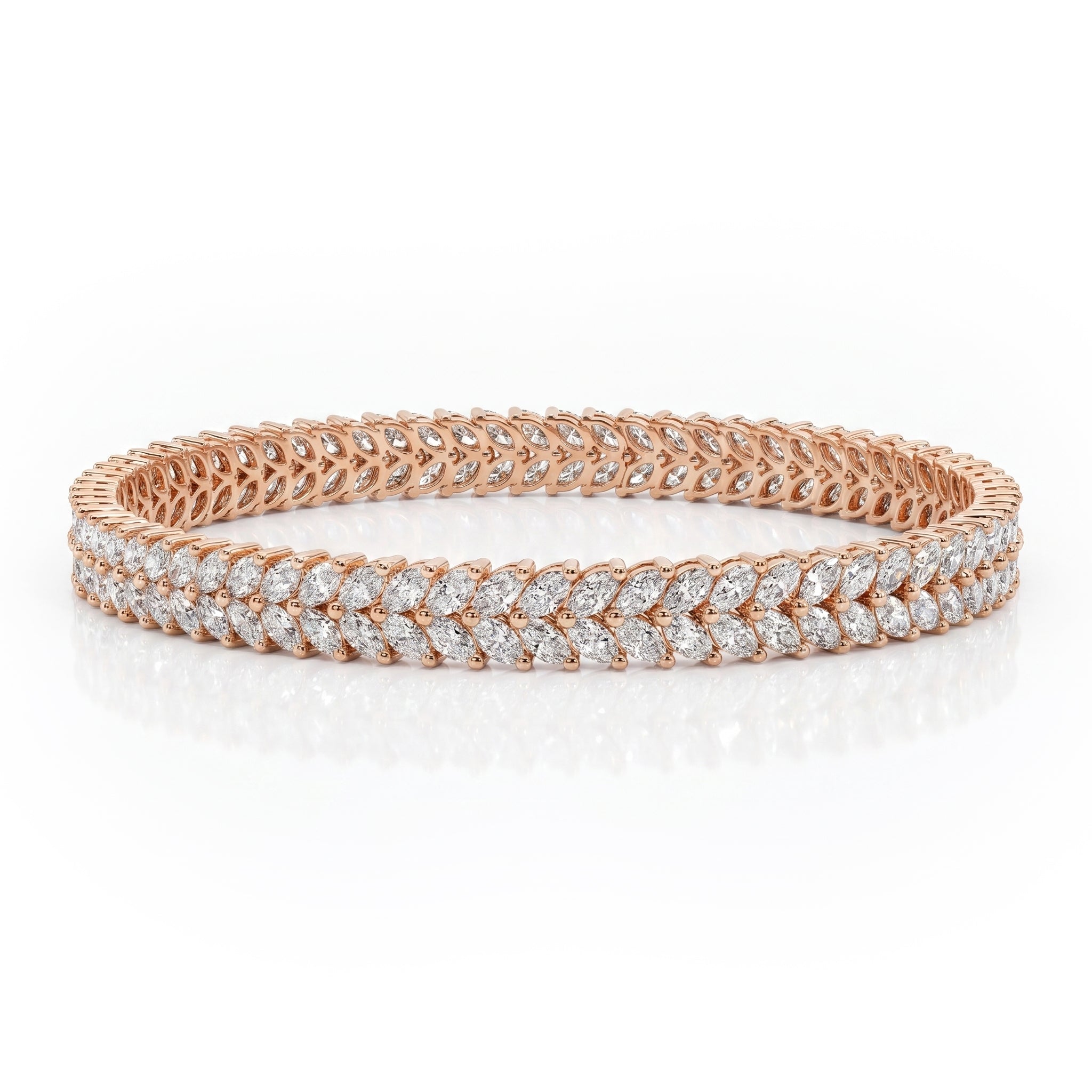 MARQUISE BANGLE BRACELET