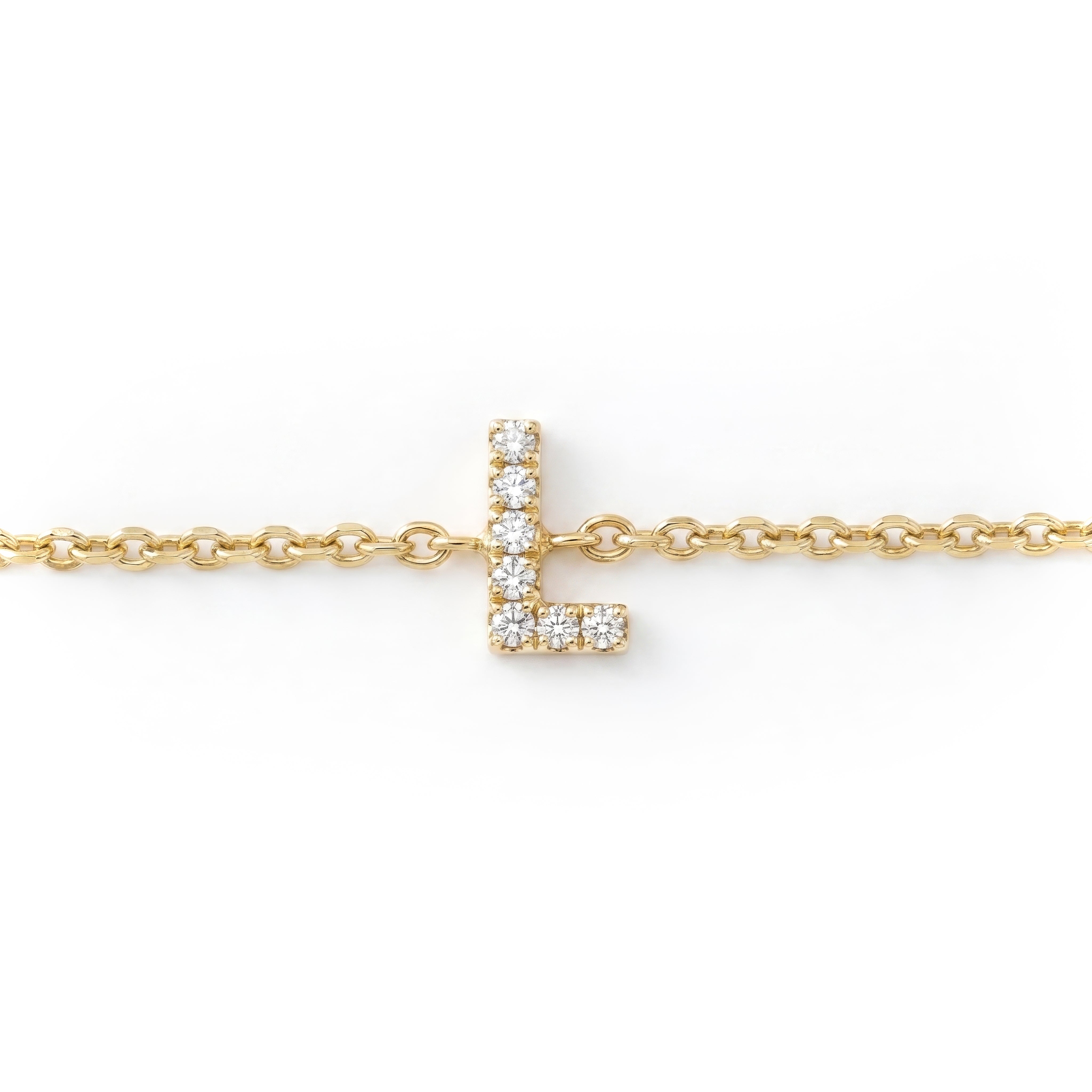 SINGLE INITIAL BRACELET