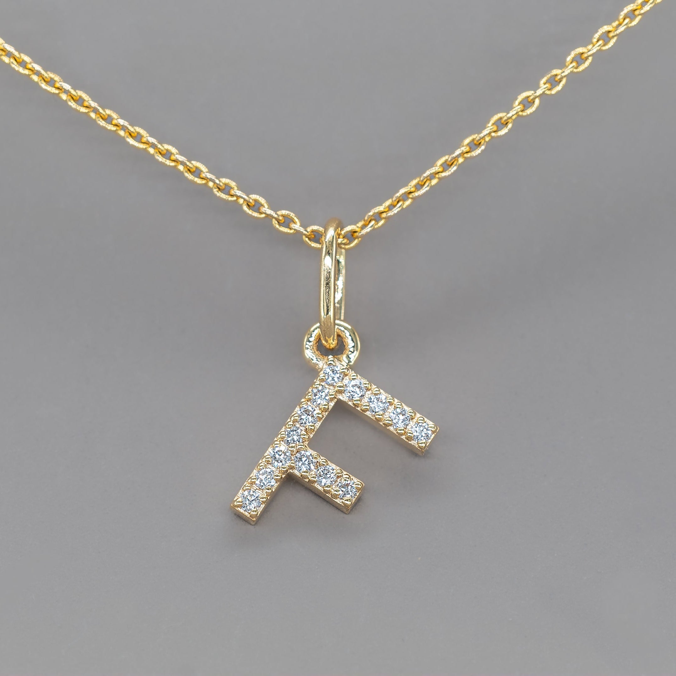 LETTER CHARM FOR NECKLACE
