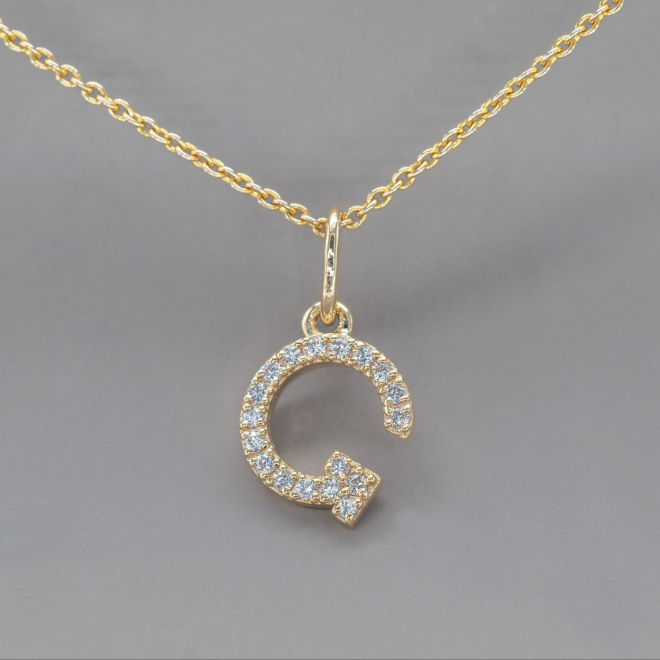 LETTER CHARM FOR NECKLACE