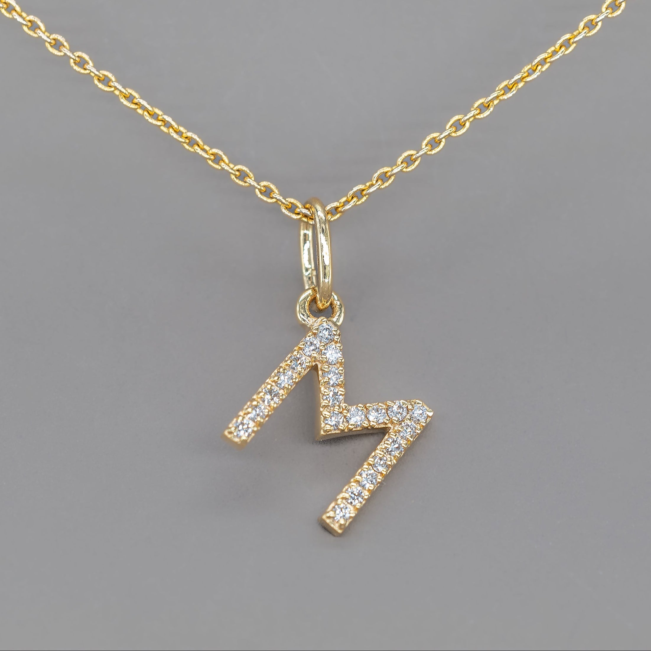 LETTER CHARM FOR NECKLACE