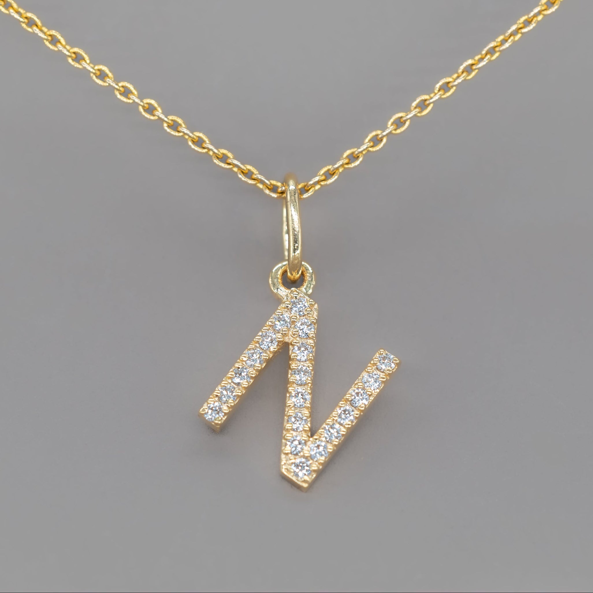 LETTER CHARM FOR NECKLACE