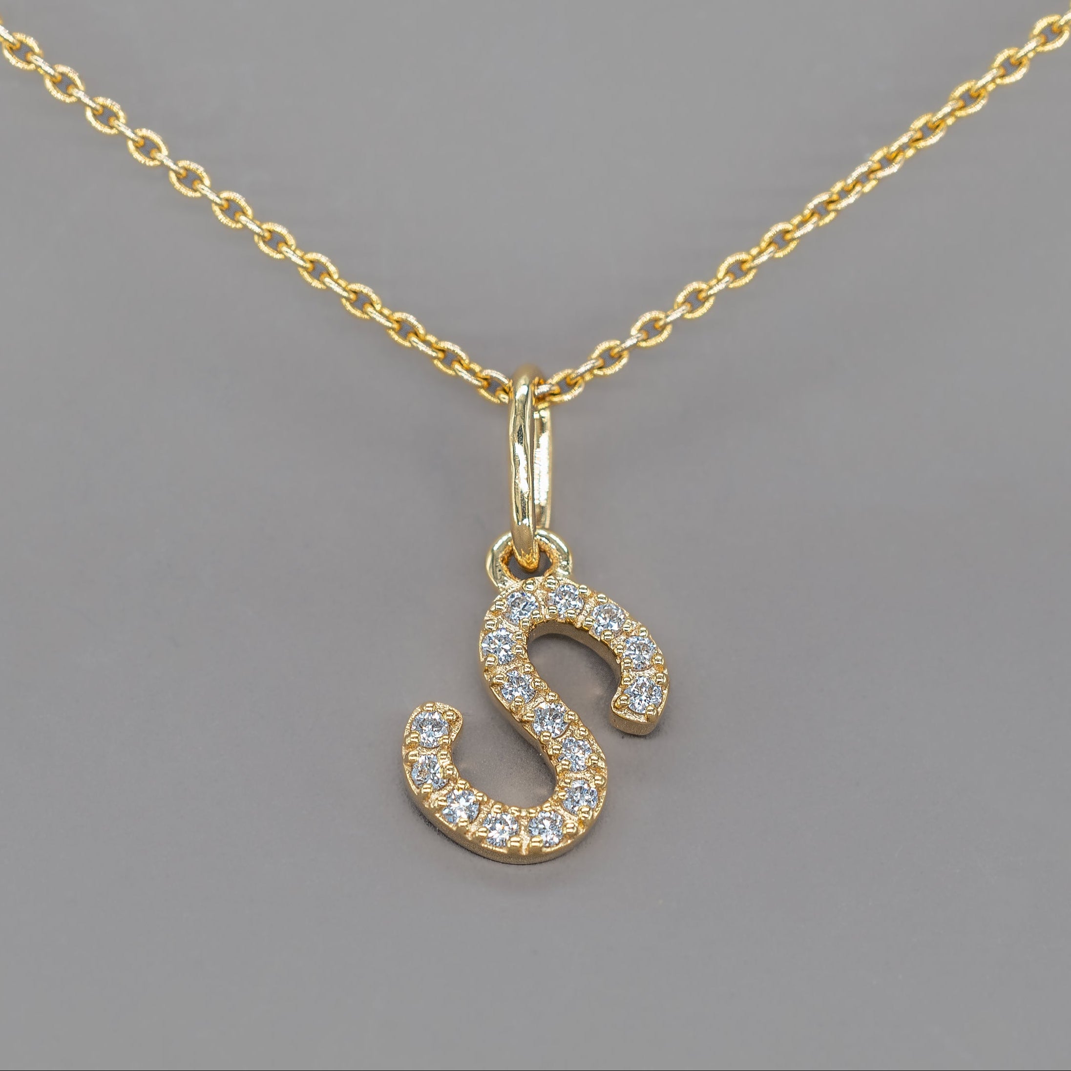 LETTER CHARM FOR NECKLACE