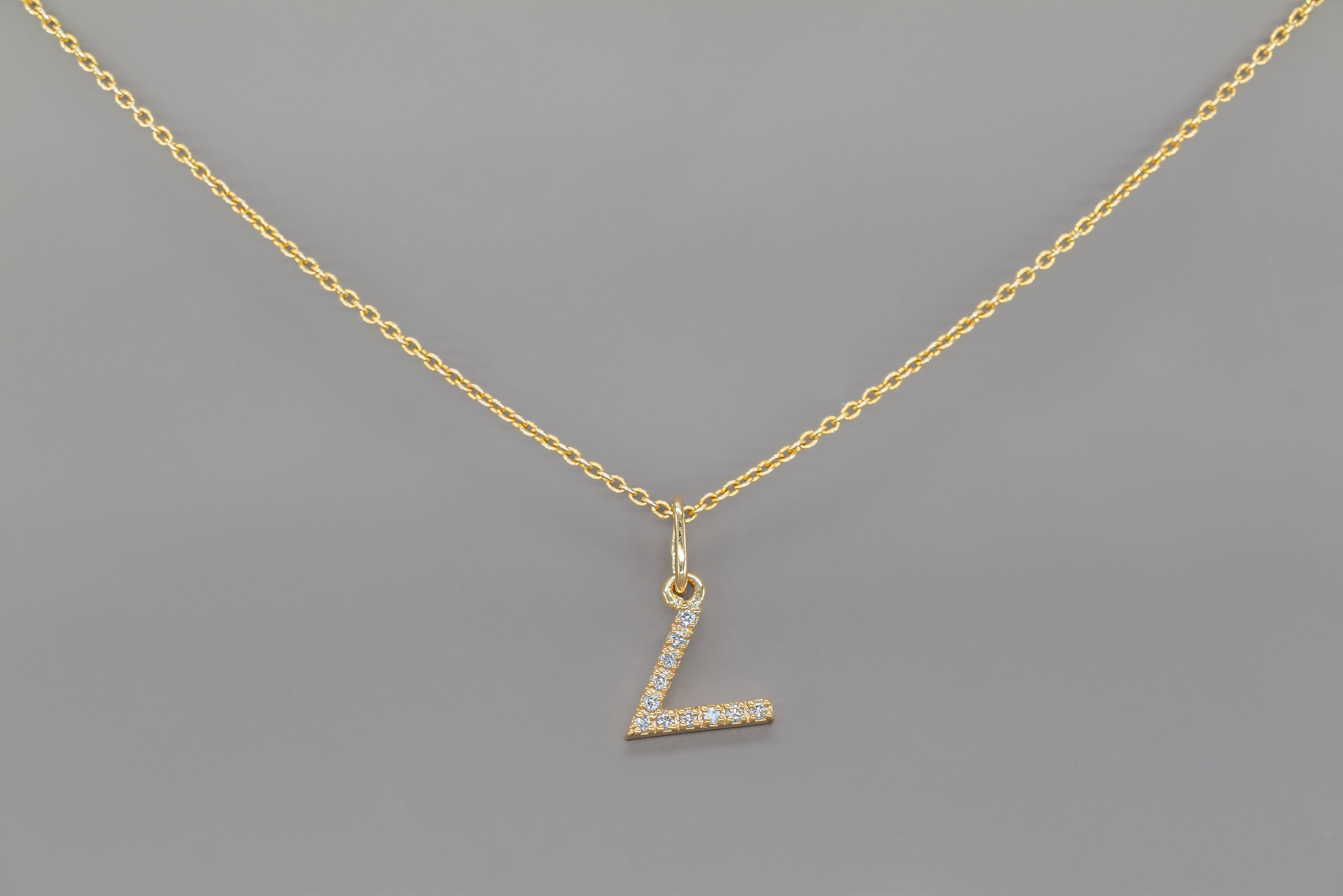 LETTER NECKLACE